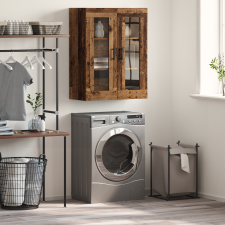 vidaXL Széf Barna 69.5 x 34 x 90 cm Faanyag bútor