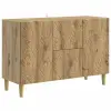 vidaXL Széf Kézműves Tölgy 89 x 34,5 x 60 cm Szerelt Fa