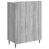 vidaXL Széf Szürke Sonoma 66 x 34,5 x 92 cm Szerelt Fa