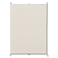 vidaXL Szét Húzható Roló 50x150cm Krém lakástextília