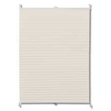 vidaXL Szét Húzható Roló 90x200cm Krém (240640) lakástextília