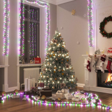 vidaXL színes pasztell fényű fürtös PVC LED-szalag 1000 LED-del 11 m karácsonyfa izzósor