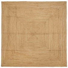 vidaXL Szőnyeg Bézs 300 x 300 cm Juta lakástextília