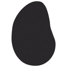 vidaXL Szőnyeg Fekete 140x200 cm Poliészter Csúszásmentes (4103750) lakástextília