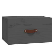 vidaXL szürke falra szerelhető éjjeliszekrény 40 x 29,5 x 22 cm (820990) bútor
