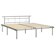 vidaXL szürke fém ágykeret 180 x 200 cm  (324837) ágy és ágykellék