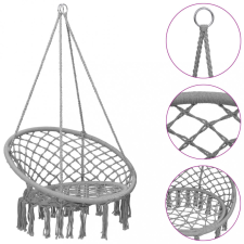 vidaXL szürke függőszék 80 cm kerti bútor