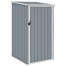 vidaXL szürke horganyzott acél kerti fészer 87 x 98 x 159 cm kerti tárolás