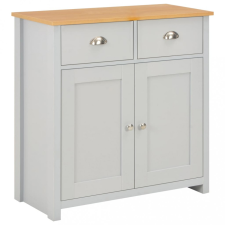 vidaXL szürke komód 79 x 35 x 81 cm bútor