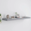 vidaXL Szürke MDF lebegő fali polc 90 x 23,5 x 3,8 cm