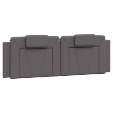 vidaXL szürke műbőr fejtámla párna 160 cm ágy és ágykellék