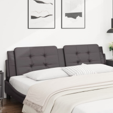 vidaXL Szürke műbőr fejtámla párna 200 cm lakástextília