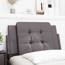 vidaXL szürke műbőr fejtámla párna 80 cm ágy és ágykellék