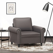 vidaXL szürke műbőr kanapészék 60 cm bútor