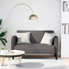 vidaXL szürke műbőr Loveseat kanapé 110 cm bútor