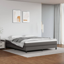vidaXL szürke műbőr rugós ágykeret 180x200 cm ágy és ágykellék