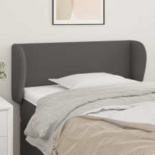 vidaXL szürke műbőr szárnyas fejtámla szárnyakkal 83x23x78/88 cm ágy és ágykellék