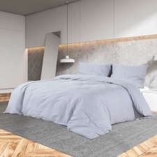 vidaXL Szürke pamut ágyneműhuzat-garnitúra 140 x 200 cm lakástextília
