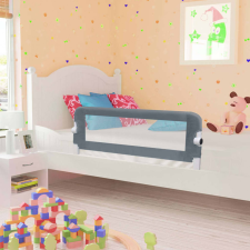 vidaXL szürke poliészter biztonsági leesésgátló 102 x 42 cm bababiztonság