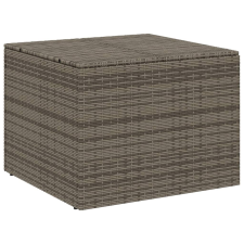 vidaXL szürke polyrattan kerti tárolóláda 291 L (365338) kerti tárolás