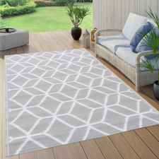 vidaXL szürke PP kültéri szőnyeg 80 x 150 cm lakástextília