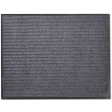 vidaXL Szürke PVC Lábtörlő 90 x 120 cm lakástextília