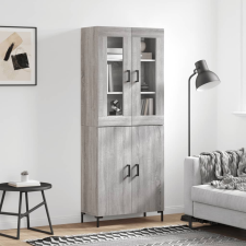 vidaXL szürke sonoma szerelt fa magasszekrény 69,5 x 34 x 180 cm bútor