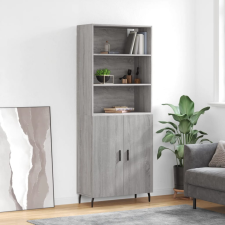 vidaXL szürke sonoma szerelt fa magasszekrény 69,5 x 34 x 180 cm bútor
