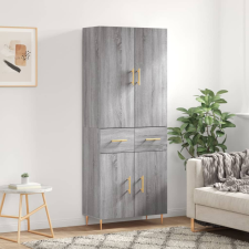 vidaXL szürke sonoma szerelt fa magasszekrény 69,5 x 34 x 180 cm bútor