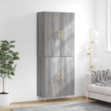 vidaXL szürke sonoma szerelt fa magasszekrény 69,5 x 34 x 180 cm bútor