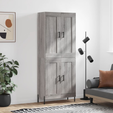 vidaXL szürke sonoma szerelt fa magasszekrény 69,5 x 34 x 180 cm bútor