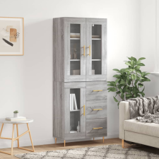 vidaXL szürke sonoma szerelt fa magasszekrény 69,5 x 34 x 180 cm bútor