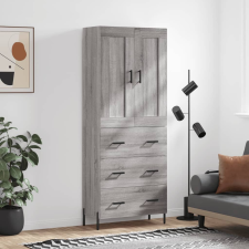 vidaXL szürke sonoma szerelt fa magasszekrény 69,5 x 34 x 180 cm bútor
