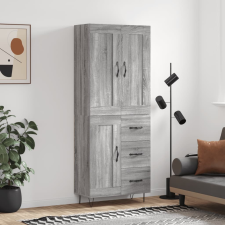 vidaXL szürke sonoma szerelt fa magasszekrény 69,5 x 34 x 180 cm bútor