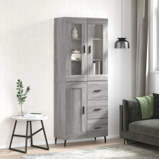 vidaXL szürke sonoma szerelt fa magasszekrény 69,5 x 34 x 180 cm bútor