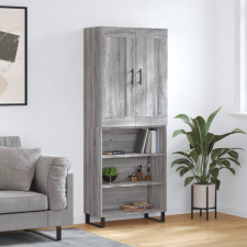 vidaXL szürke sonoma szerelt fa magasszekrény 69,5 x 34 x 180 cm bútor