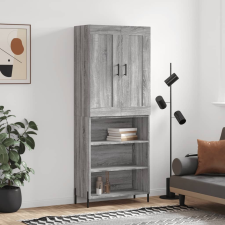 vidaXL szürke sonoma szerelt fa magasszekrény 69,5 x 34 x 180 cm bútor