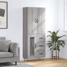 vidaXL szürke sonoma szerelt fa magasszekrény 69,5 x 34 x 180 cm bútor