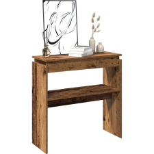vidaXL szürke sonoma szerelt fa tálalóasztal 80x30x102 cm (856626) bútor
