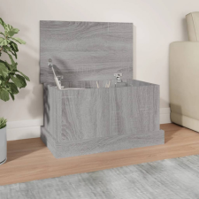 vidaXL szürke sonoma szerelt fa tárolóláda 50x30x28 cm bútor