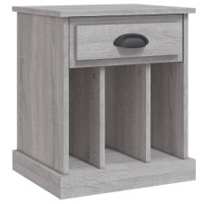 vidaXL szürke sonoma színű éjjeliszekrény 43x36x50 cm (816356) bútor