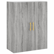 vidaXL szürke sonoma színű fali szekrény 69,5x34x90 cm (828418) bútor