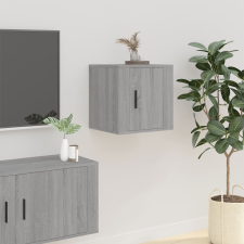 vidaXL szürke sonoma színű fali TV-szekrény 40x34,5x40 cm bútor