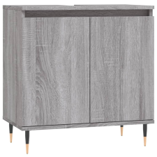 vidaXL szürke sonoma színű műfa mosdószekrény 58x33x60 cm (831578) fürdőszoba bútor