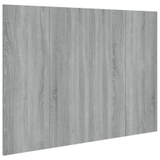 vidaXL szürke sonoma színű szerelt fa ágyfejtámla 120x1,5x80 cm (816971) ágy és ágykellék