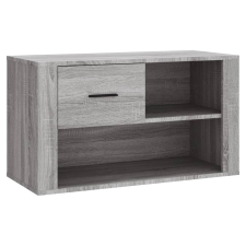 vidaXL szürke sonoma színű szerelt fa cipősszekrény 80x35x45 cm (816758) bútor