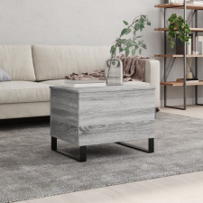 vidaXL szürke sonoma színű szerelt fa dohányzóasztal 60x44,5x45 cm bútor