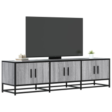 vidaXL szürke sonoma színű szerelt fa és fém TV-szekrény 150x35x41 cm bútor