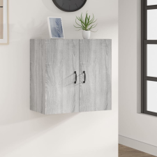 vidaXL Szürke sonoma színű szerelt fa faliszekrény 60 x 31 x 60 cm bútor