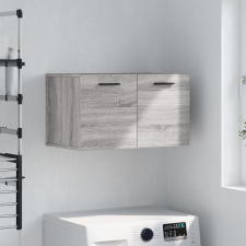 vidaXL szürke sonoma színű szerelt fa faliszekrény 60 x 36,5 x 35 cm bútor